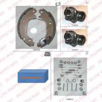Тормозная колодка / накладка DELPHI для PEUGEOT 106 I (1A, 1C) 1.6