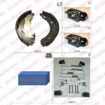 Барабанный тормозной механизм DELPHI для FORD ESCORT '91 Express (AVL) 1.8 D