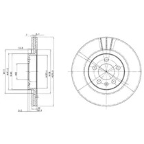 Дисковой тормозной механизм DELPHI для VW BORA Variant (1J6) 1.4 16V