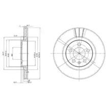 Дисковой тормозной механизм DELPHI для VW BORA Variant (1J6) 1.4 16V