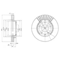 Дисковой тормозной механизм DELPHI для MAZDA XEDOS 9 (TA) 2.3 24V