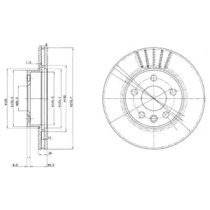 Дисковой тормозной механизм DELPHI для VW TRANSPORTER IV c бортовой платформой/ходовая часть (70XD) 1.9 TD