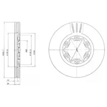 Дисковой тормозной механизм DELPHI для MAZDA BT-50 Пикап (CD, UN) 2.5 MRZ-CD 4x4