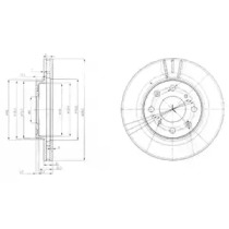 Дисковой тормозной механизм DELPHI для HONDA JAZZ II (GD_, GE3, GE2) 1.2 i-DSI (GD5, GE2)