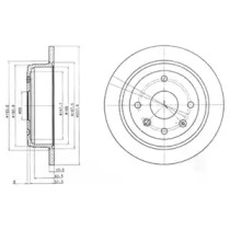 Дисковой тормозной механизм DELPHI для CHEVROLET NUBIRA седан 1.8