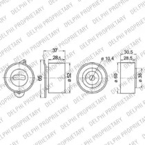 Ремень ГРМ / комплект DELPHI для MAZDA 626 III Hatchback (GD) 1.6