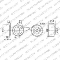 Запчасти для ТО DELPHI для MAZDA MX-5 I (NA) 1.8