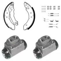 Барабанный тормозной механизм DELPHI для FORD ESCORT III (GAA) 1.6 i (GAA)