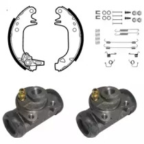 Тормозная колодка / накладка DELPHI для PEUGEOT 205 I (741A/C) 1.7 Diesel