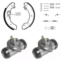 Барабанный тормозной механизм DELPHI для FORD FIESTA III (GFJ) 1.6