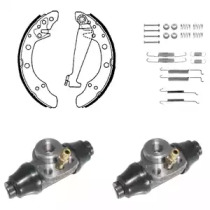 Барабанный тормозной механизм DELPHI для VW POLO (6N1) 64 1.9 D