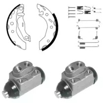 Барабанный тормозной механизм DELPHI для MAZDA 121 III (JASM, JBSM) 1.8 D