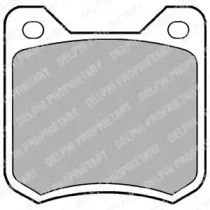 Дисковой тормозной механизм DELPHI для PEUGEOT 204 Break 1.3 D