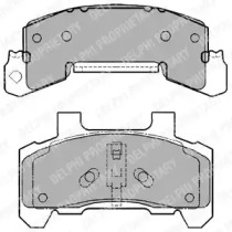Дисковой тормозной механизм DELPHI для CHEVROLET BERETTA купе (1_37) 3.1 V6