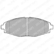 Тормозные колодки DELPHI для CHEVROLET MATIZ (M200, M250) 1.0