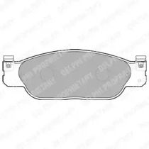 Тормозные колодки DELPHI для JAGUAR S-TYPE (X200) 2.5 V6