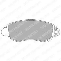 Тормозные колодки DELPHI для FORD TRANSIT c бортовой платформой/ходовая часть (FM_ _, FN_ _) 2.4 TDCi