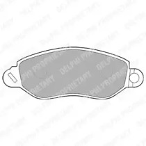Тормозные колодки DELPHI для FORD TRANSIT c бортовой платформой/ходовая часть (FM_ _, FN_ _) 2.0 DI (F_E_, F_F_)