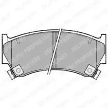 Дисковой тормозной механизм DELPHI для NISSAN ALMERA I (N15) 2.0 D