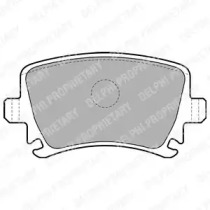Тормозные колодки DELPHI для VW GOLF VI (5K1) 1.6