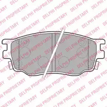 Дисковой тормозной механизм DELPHI для MAZDA 6 Station Wagon (GY) 1.8
