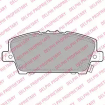 Тормозные колодки DELPHI для HONDA CIVIC VIII Hatchback (FN, FK) Type R (FN2)