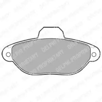 Тормозные колодки DELPHI для FORD KA (RU8) 1.2