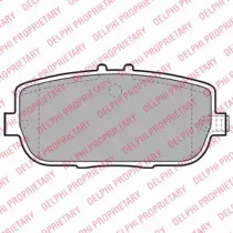 Тормозные колодки DELPHI для MAZDA MX-5 IV (ND) 2.0