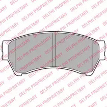 Тормозные колодки DELPHI для MAZDA 6 универсал (GH) 2.2 D