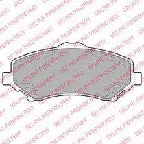 Тормозные колодки DELPHI для DODGE JOURNEY 2.4 ECO+