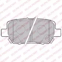 Дисковой тормозной механизм DELPHI для HONDA LEGEND IV (KB_) 3.5 V6 4WD (KB1)