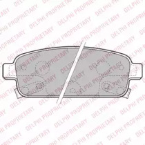 Дисковой тормозной механизм DELPHI для CHEVROLET CRUZE Хэтчбек (J305) 1.7 TD