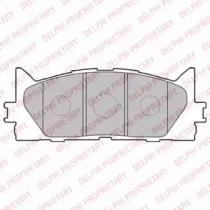 Тормозные колодки DELPHI для TOYOTA CAMRY седан (_V4_) 2.4 (ACV40)