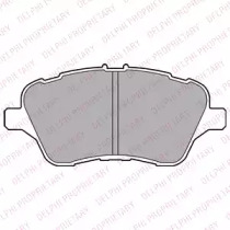 Тормозные колодки DELPHI для FORD FIESTA VI 1.5 TDCi