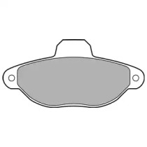 Тормозные колодки DELPHI для FORD KA (RU8) 1.2