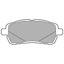 Тормозные колодки DELPHI для FORD KA+ 1.2
