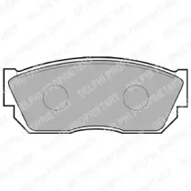 Тормозные колодки DELPHI для HONDA CRX I (AF, AS) 1.5 i (AF)
