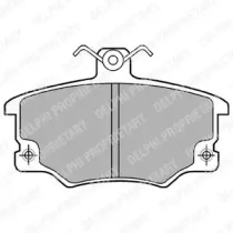 Тормозные колодки DELPHI для ALFA ROMEO 146 (930_) 1.7 i.e. 16V (930.B1)