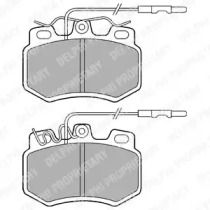 Тормозные колодки DELPHI для PEUGEOT 205 I (741A/C) 1.7 Diesel