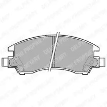 Дисковой тормозной механизм DELPHI для SUBARU LEONE II 1800 4WD