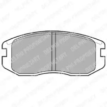 Тормозные колодки DELPHI для MITSUBISHI LANCER V (CB_A, CD_A, CE_A) 1.3 (CB1A)