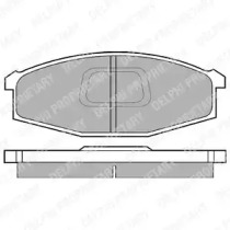 Тормозные колодки DELPHI для NISSAN PATROL III/1 Station Wagon (W160) 3.2 D (W160)