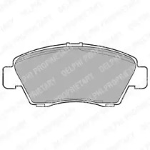 Тормозные колодки DELPHI для HONDA CIVIC VII купе (EM2) 1.6 i