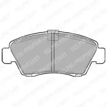 Тормозные колодки DELPHI для HONDA JAZZ II (GD_, GE3, GE2) 1.3 (GD1)