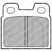 Тормозные колодки DELPHI для ALFA ROMEO ALFETTA (116_) 1.8 (116.B2)