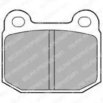 Тормозные колодки DELPHI для OPEL REKORD D 1.9