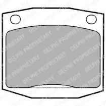 Дисковой тормозной механизм DELPHI для NISSAN BLUEBIRD (B610) 1.8