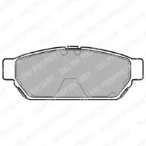 Тормозные колодки DELPHI для MITSUBISHI LANCER V (CB_A, CD_A, CE_A) 1.3 (CB1A)