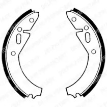 Тормозная колодка / накладка DELPHI для SKODA 110 1.1 L