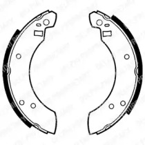 Барабанный тормозной механизм DELPHI для FORD ESCORT II Turnier 1.1